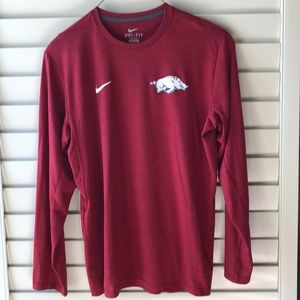 Nike university of Arkansas tshirt